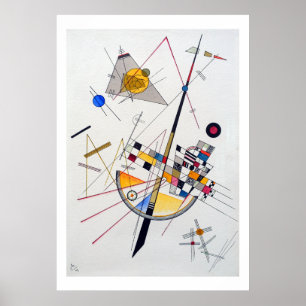 Póster Wassily Kandinsky Delicate Tension Poster