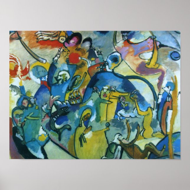 Póster Wassily Kandinsky - Día de Todos los Santos (Frente)