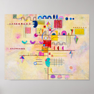 Póster Wassily Kandinsky - Graceful Ascent