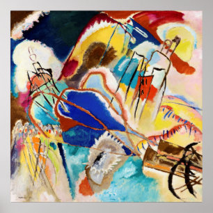 Póster Wassily Kandinsky   Improvisación Nº 30-1913