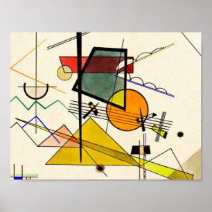 Póster Wassily Kandinsky - Melodisch