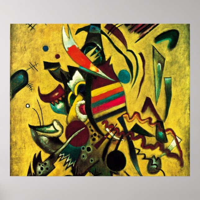 Póster Wassily Kandinsky - Puntos (Frente)