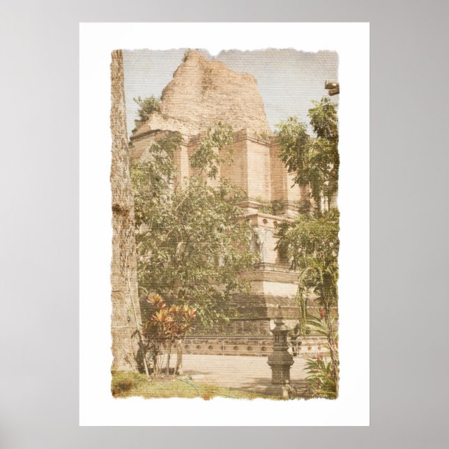 Póster Wat Chedi Luang (Frente)