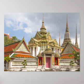 Póster Wat Pho, Bangkok, Tailandia