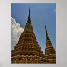 Wat Pho Stupa Pagoda Templo Tailandia Viajes