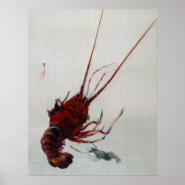 Póster Watanabe Seitei Crayfish (Frente)