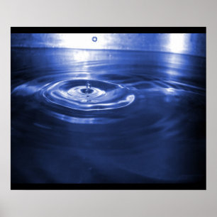 Póster Water Drops
