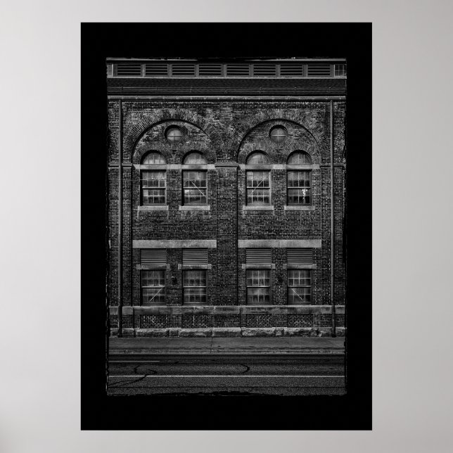 Póster Water Gas Purification House No 3 with Border (Frente)