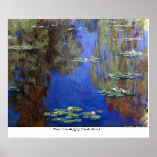 Póster Water Lilies6_lg de Claude Monet
