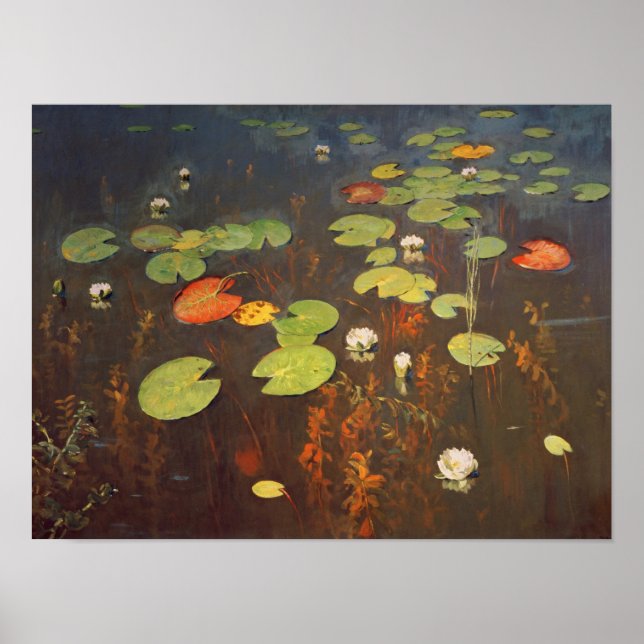 Póster Water Lilies 1895 (Frente)