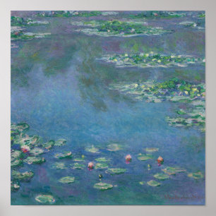 Póster Water Lilies, 1906 de Claude Monet - Poster