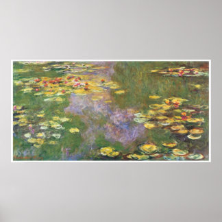 Póster Water-Lilies, 1915; aceite sobre lienzo