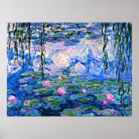 Water Lilies, 1919, pintura de Monet