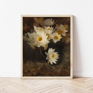 Póster Water Lilies   Abbott Handerson Thayer