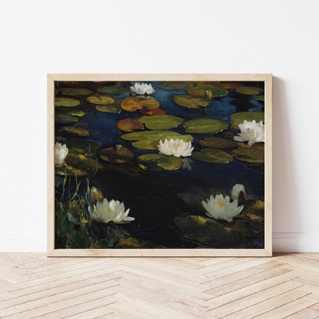 Póster Water Lilies | Albert Edelfelt (Subido por el creador)