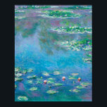 Póster Water Lilies by Claude Monet<br><div class="desc">Water Lilies
by Claude Monet</div>