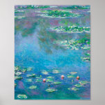 Póster Water Lilies by Claude Monet<br><div class="desc">Water Lilies
by Claude Monet</div>