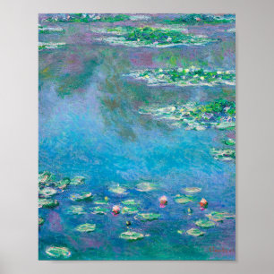 Póster Water Lilies by Claude Monet
