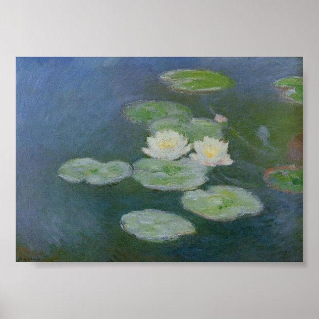 Póster Water Lilies , Pond Van Gogh Famosa Pintura (Frente)