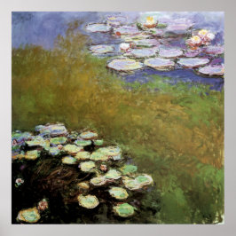 Póster Water-Lillies: 1914-17 de Monet