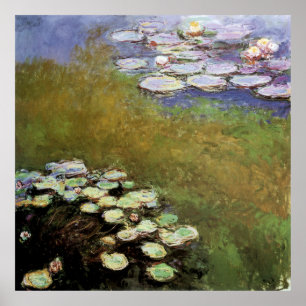 Póster Water-Lillies: 1914-17 de Monet