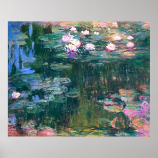 Póster Water Lily Flower Pond