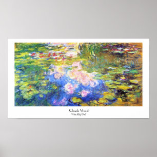 Póster Water Lily Pond Claude Monet