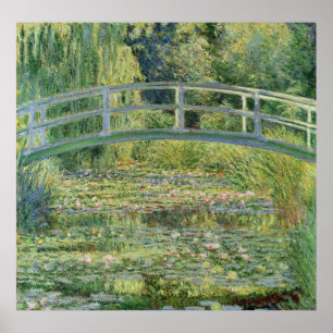 Póster Water Lily Pond - Claude Monet