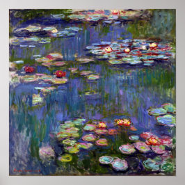 Póster Water Lily Pond, Monet