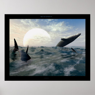 Póster Water moon of Taurus IV