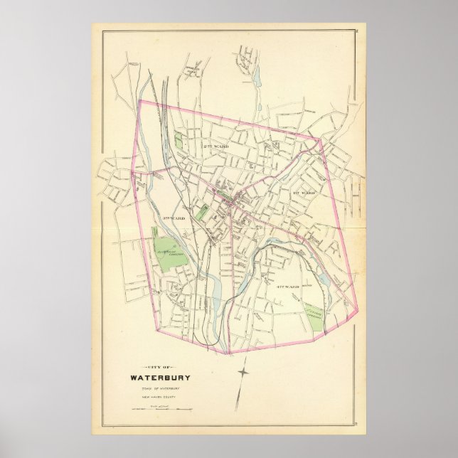 Póster Waterbury (Frente)