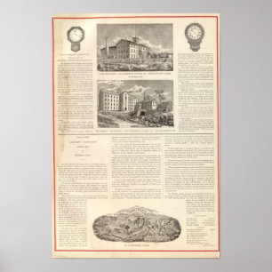 Póster Waterbury Clock Company