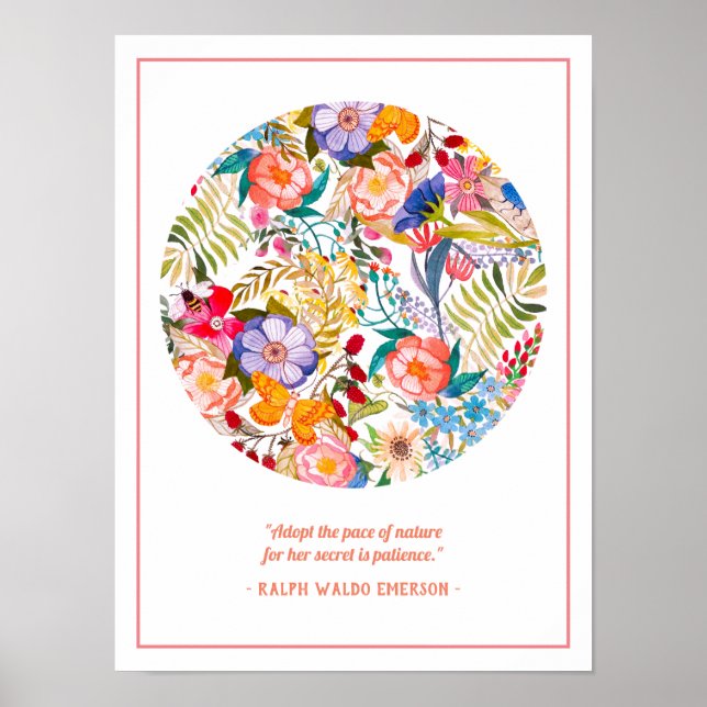 Póster Watercolor Existentialism for Charity (Frente)