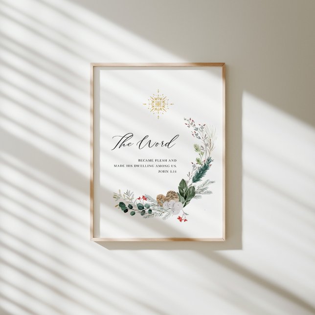 Póster Watercolor John 1:!poster de 4 Navidades (Subido por el creador)