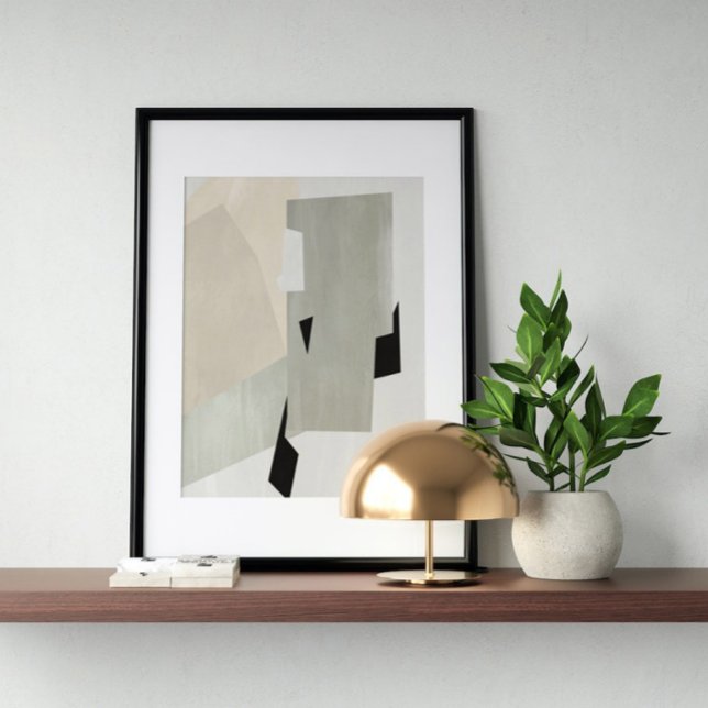Póster Watercolor poster Abstract Geometrical modern art (Subido por el creador)
