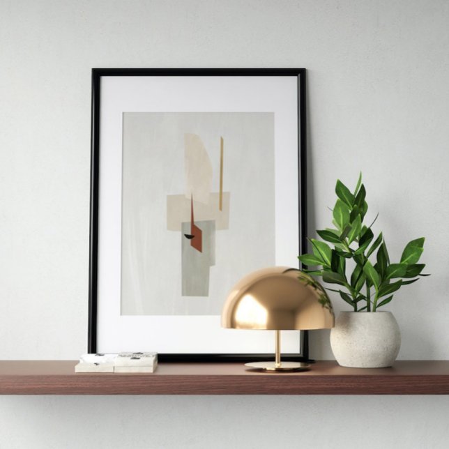 Póster Watercolor poster Abstract Geometrical modern art (Subido por el creador)