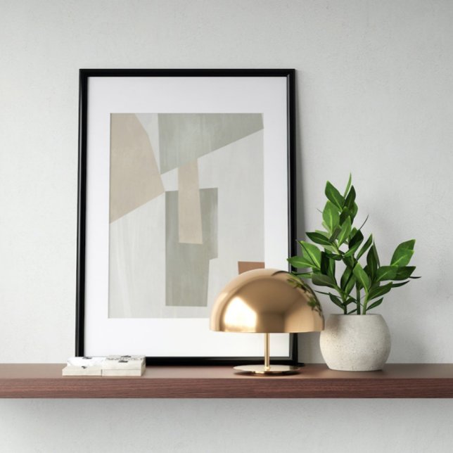 Póster Watercolor poster Abstract Geometrical modern art (Subido por el creador)
