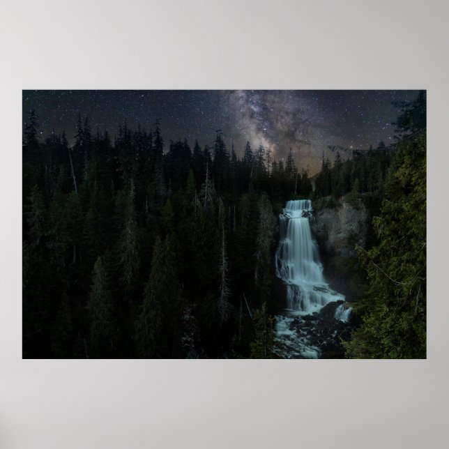 Póster Waterfalls | Whistler Olympic Park (Frente)