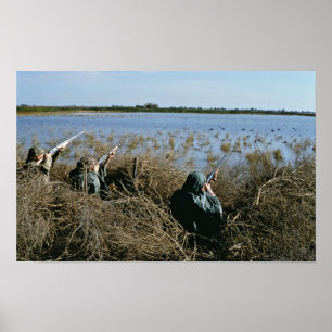 Póster Waterfowl Hunt