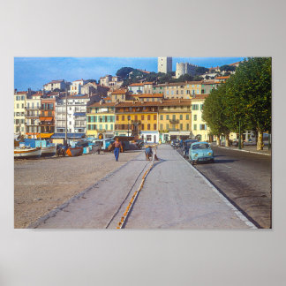 Póster Waterfront en Cannes, Francia, 1959