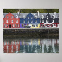 Waterfront, Tobermory, Isla de Mull, Escocia,