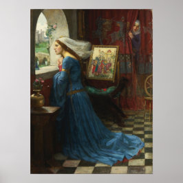 Póster Waterhouse - Fair Rosamund 1916