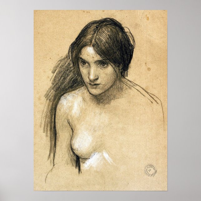 Póster Waterhouse - Hylas Y The Nymphs (Estudio) (Frente)