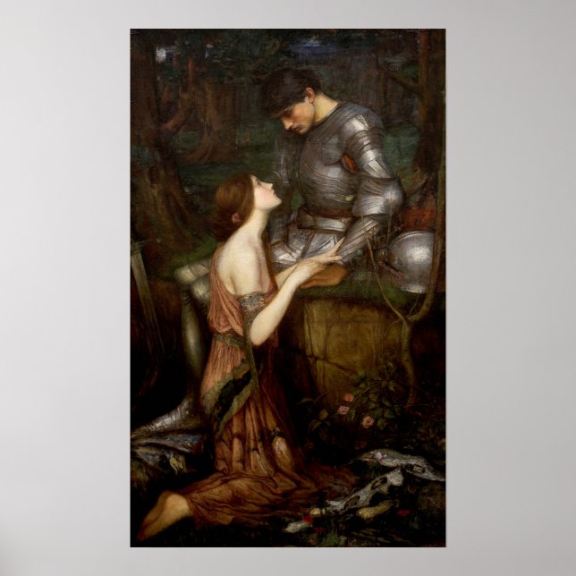 Póster Waterhouse - John Lamia (Frente)