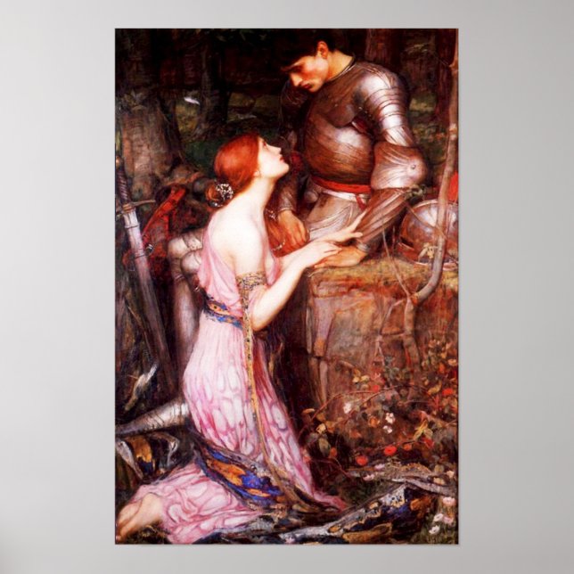 Póster Waterhouse Lamia y el Poster Soldado (Frente)