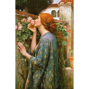Póster Waterhouse Soul of the Rose Pre-Raphaelite CC1003