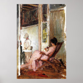 Póster Waterhouse - The Loggia 1893