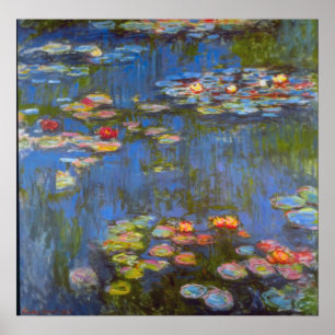 Póster Waterlillies by Claude Monet