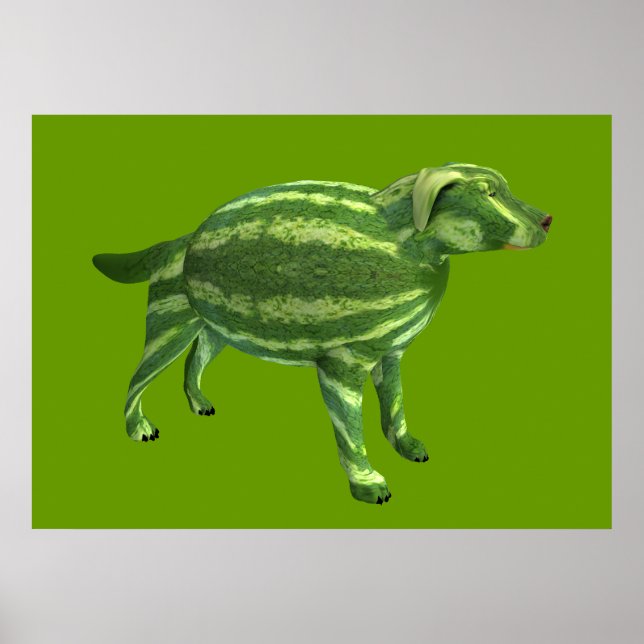 Póster Watermelon Doggie (Frente)