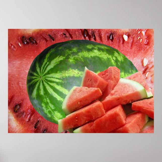 Póster Watermelon Print (Frente)